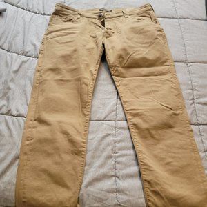 Mavi Tan Marcus Slim Straight Leg Jeans, 40